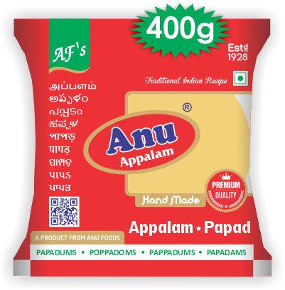 Buy Appalam Online in India. Buy Papad Online in India.