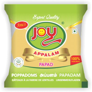 Poppadum Manufacturers & Exporters in India Madurai Tamilnadu