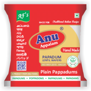 Pappadum Manufacturers & Exporters in India Madurai Tamilnadu