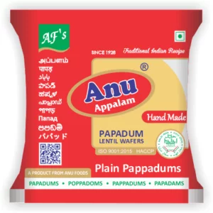 Pappadum Manufacturers & Exporters in India Madurai Tamilnadu